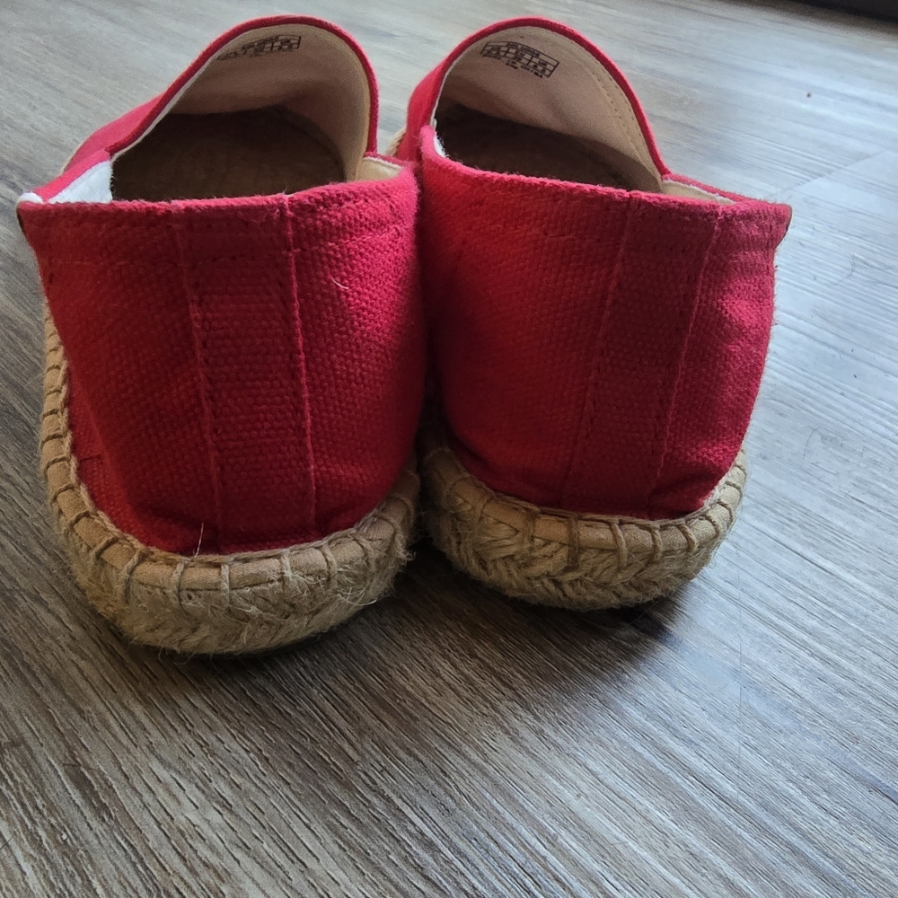 Soludos Bright Red Espadrilles for Women - Picture 4 of 7